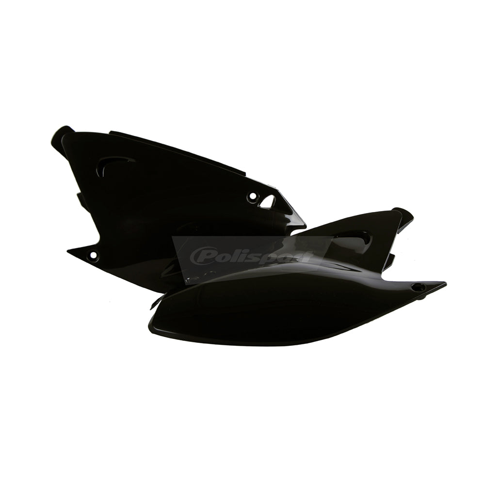 Polisport Side Panels Black For Kawasaki KX 125 1999-2002
